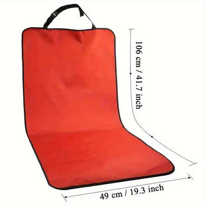 Waterproof Pet Car Seat Cover Nonslip Dog Cat Back Seat Protector Washable Auto Seat Mat Car Accessories 106x49cm