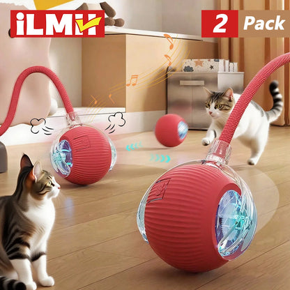 Automatic Rolling Ball Cat Toy (USB Rechargeable)